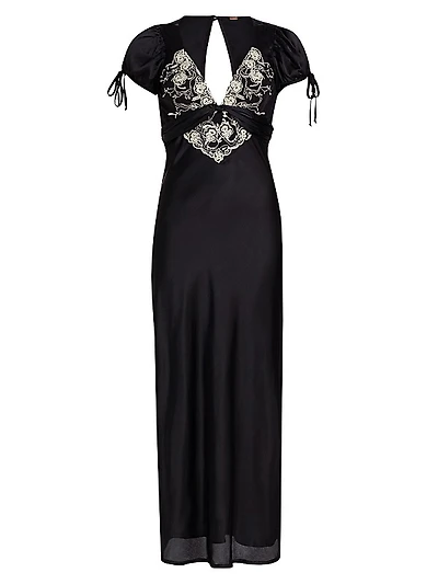 Cooper Lace Midi-Dress