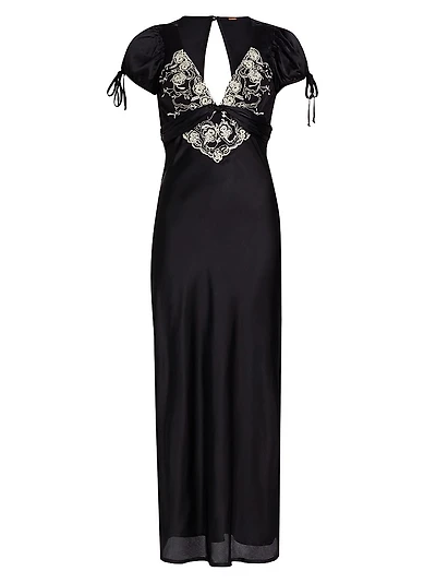 Cooper Lace Midi-Dress