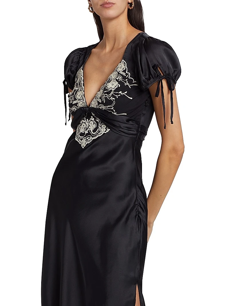 Cooper Lace Midi-Dress