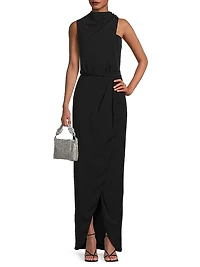 Floella Cowl Draped Gown