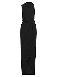 Floella Cowl Draped Gown