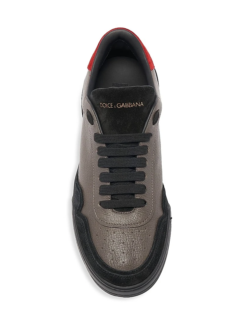 Leather Low-Top Sneakers