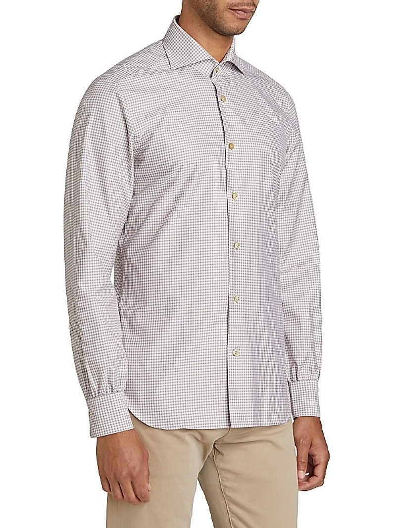 Check Cotton Shirt