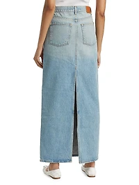 Ellison Denim Maxi Skirt