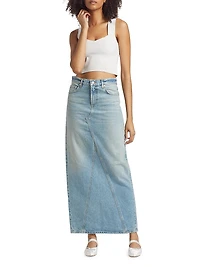 Ellison Denim Maxi Skirt