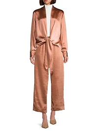 Garcia Elasticized Satin Pants