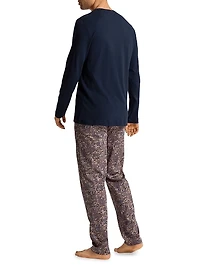 Night & Day Paisley Cotton Pajamas