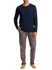 Night & Day Paisley Cotton Pajamas