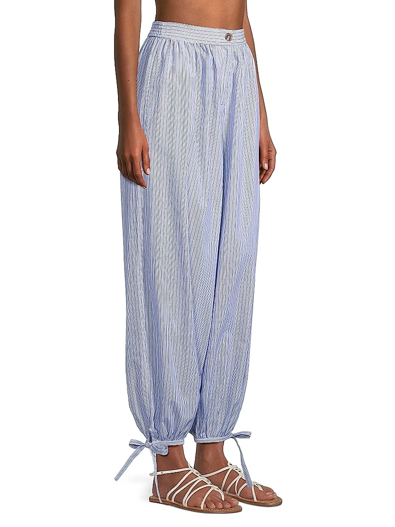 Vera Striped Tapered Pants