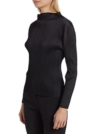 Basics Plissé Blouse