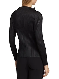 Basics Plissé Blouse