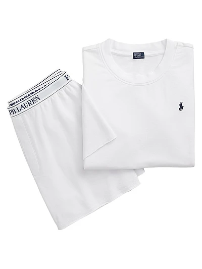 Club Terry 2-Piece T-Shirt & Shorts Set