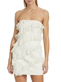 Ninette Ruffled Minidress
