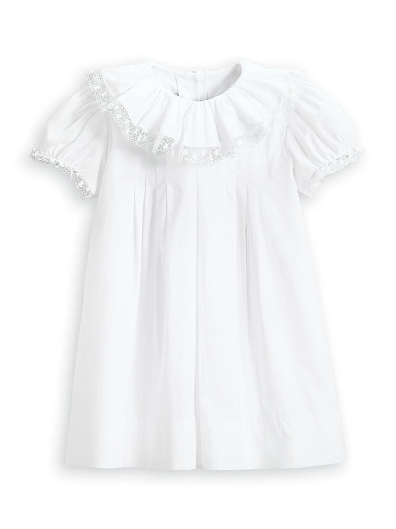 Baby Girl's & Little Girl's Hazel Cotton Lace-Trimmed Dress