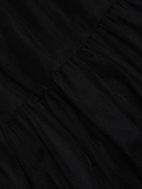 Ginny Tulle Off-the-Shoulder A-Line Gown