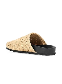 Dia Raffia Mules