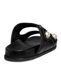 Fayence Pearl-Embellished Flats