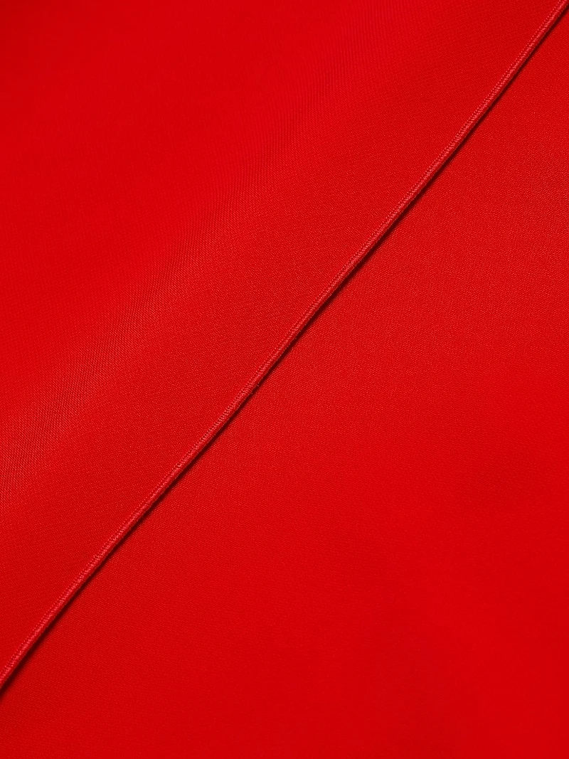 Knee-Length Cape Dress