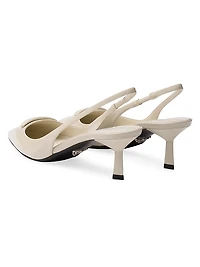 Patent Leather 55MM Slingback Pumps