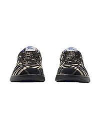 Check Terrace Cotton-Blend Sneakers