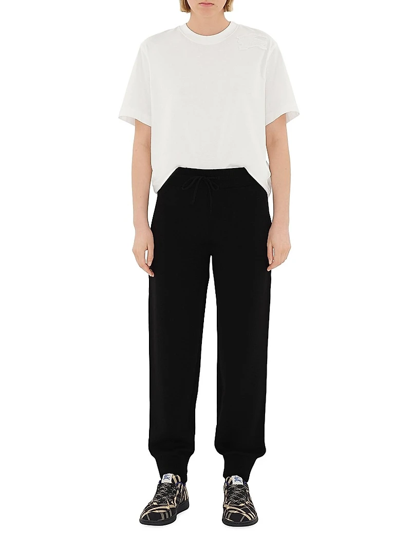 Check Terrace Cotton-Blend Sneakers