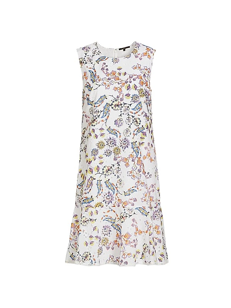 Daniela Floral Eyelet Shift Dress