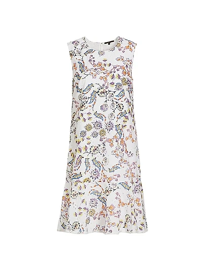 Daniela Floral Eyelet Shift Dress