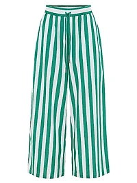 Leti Stripe Cotton Pants
