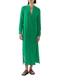 Frieda Cotton Gauze Shirtdress