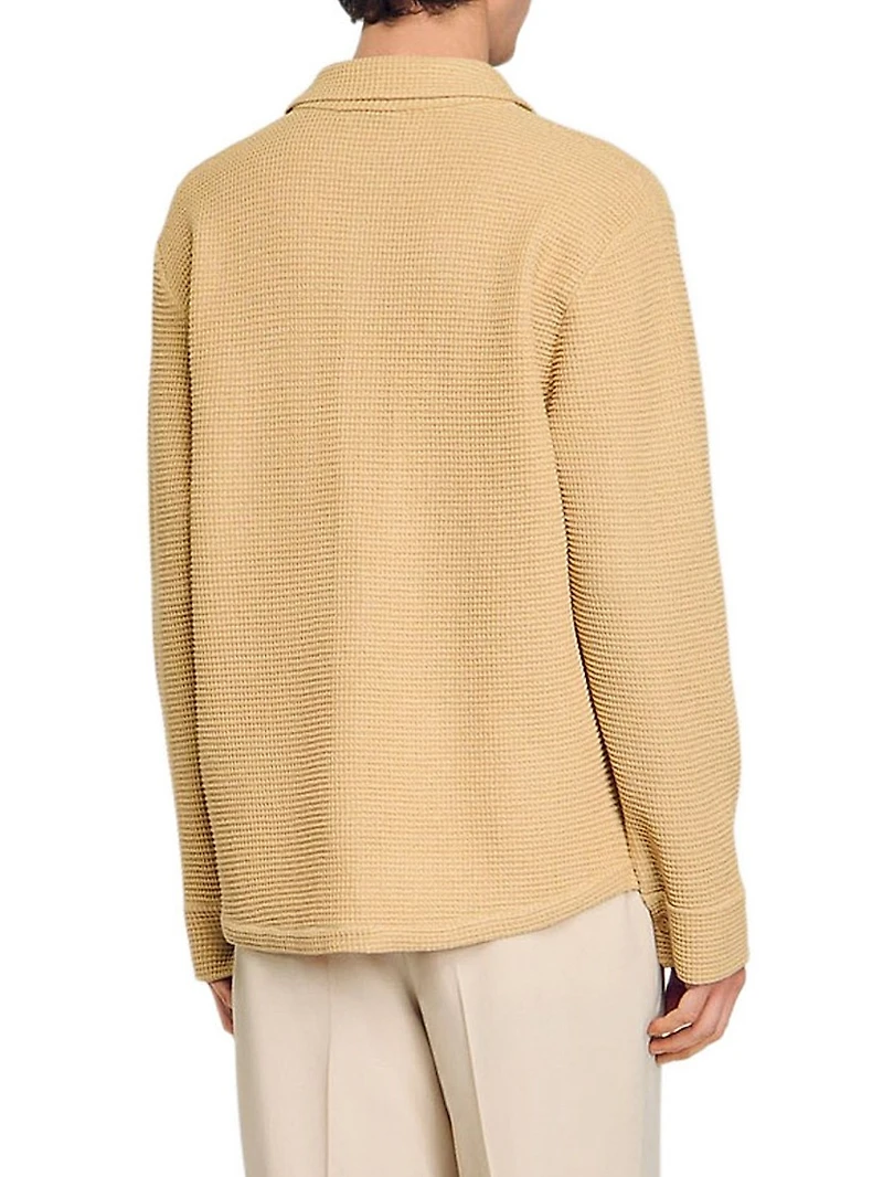 Oversized Knit Shirt