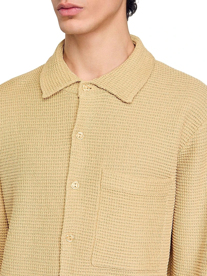 Oversized Knit Shirt