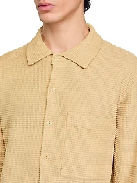 Oversized Knit Shirt