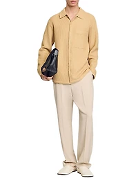 Oversized Knit Shirt