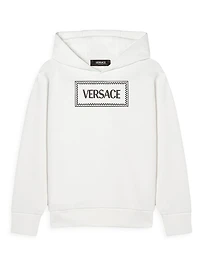 Little Boy's & Block Logo Fleece Sweatshirt