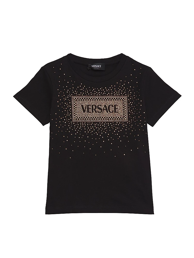 Little Girl's & Embellished Logo Jersey T-Shirt