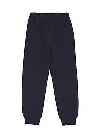 Little Boy's & Boy's Logo Joggers