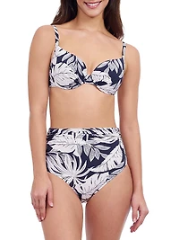 Malaya Floral Bikini Top