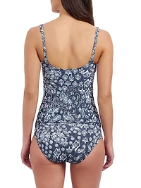 Flores Paisley Tankini Top