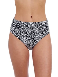 Plumeria Floral Bikini Bottom