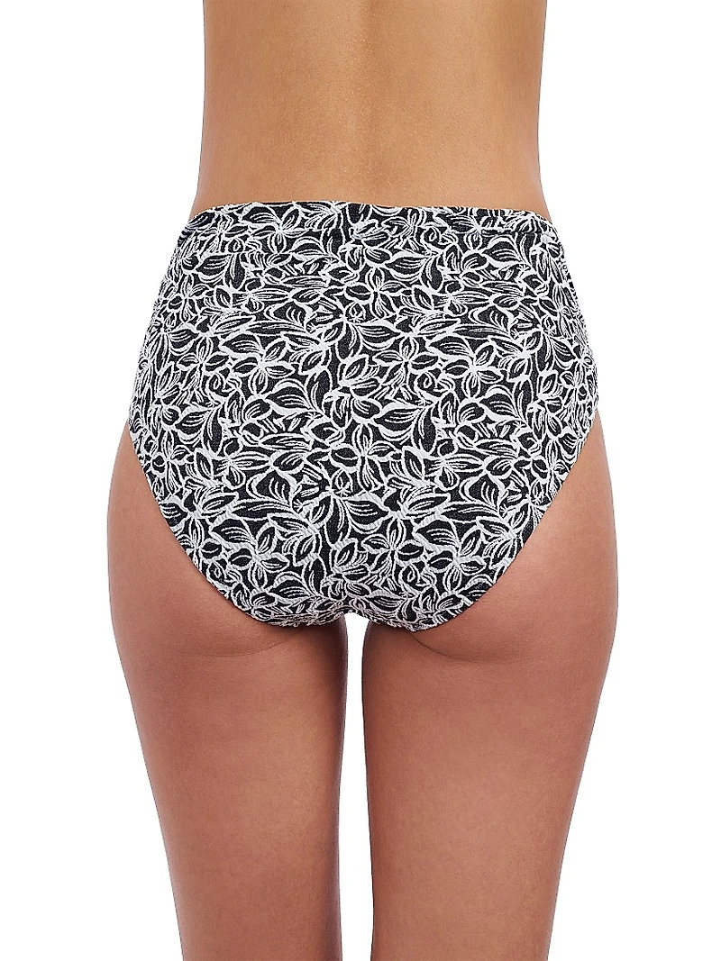 Plumeria Floral Bikini Bottom