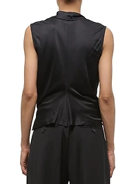 Sleeveless Cowlneck Top