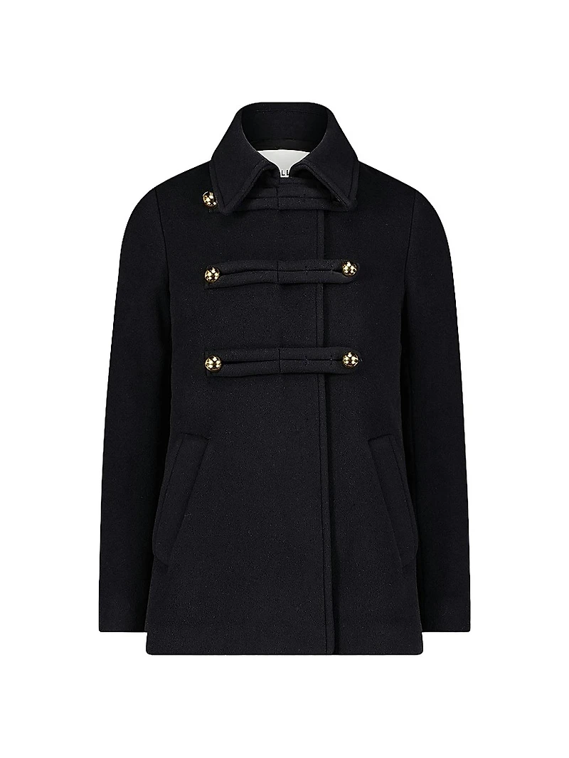 Clara - Double-Face Virgin Wool Peacoat