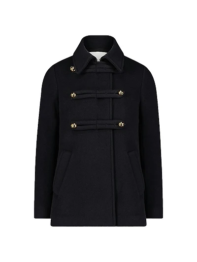 Clara - Double-Face Virgin Wool Peacoat