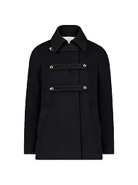 Clara - Double-Face Virgin Wool Peacoat