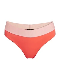 Greca-Trimmed Bikini Bottom