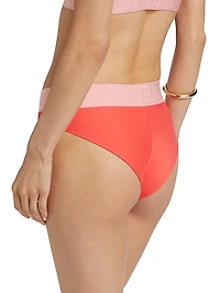 Greca-Trimmed Bikini Bottom