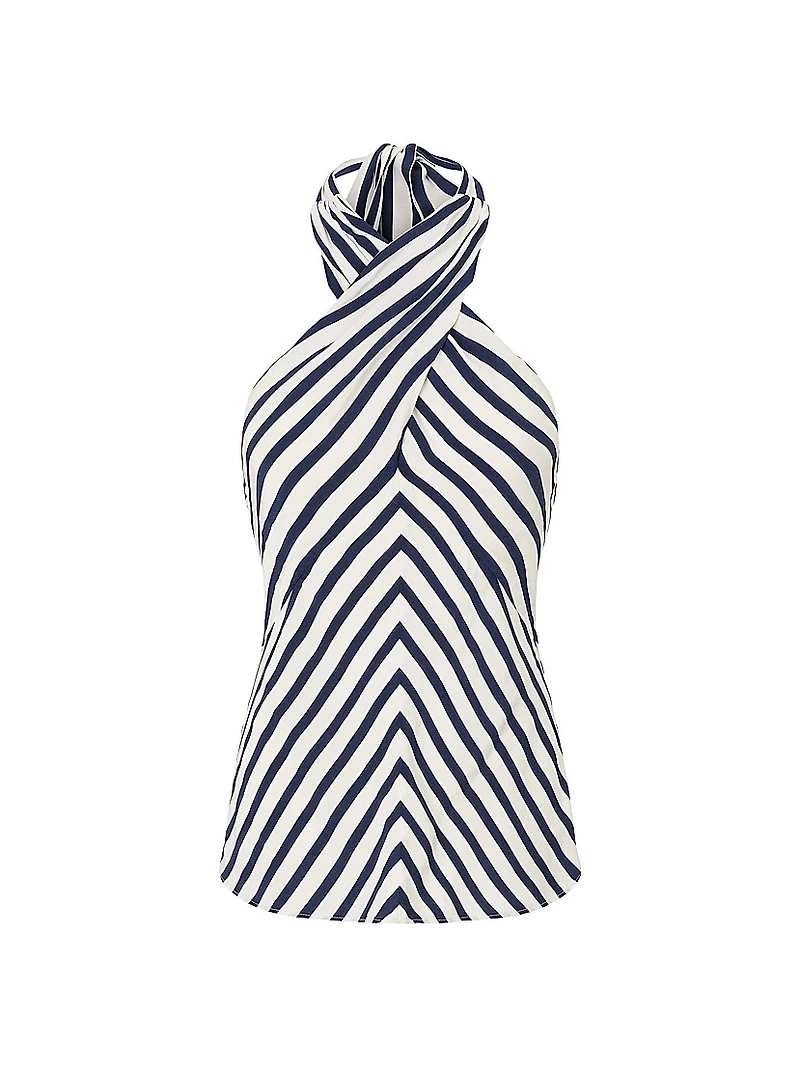 Dawn Striped Sleeveless Top