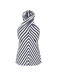 Dawn Striped Sleeveless Top