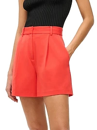 Heather High-Rise Shorts