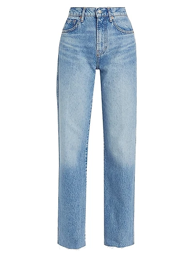 Val 90's Mid-Rise Straight-Leg Jeans